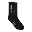 Wasted Paris Socks Collapse Black Socks  | Overkill