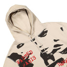 Wasted Paris Side Pocket Damaged Goods Hoodie Sand Hoodies Close-up | Overkill