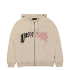 Wasted Paris Dark Pitcher Zip-Hoodie Sand Hoodies WPDPZH | Overkill