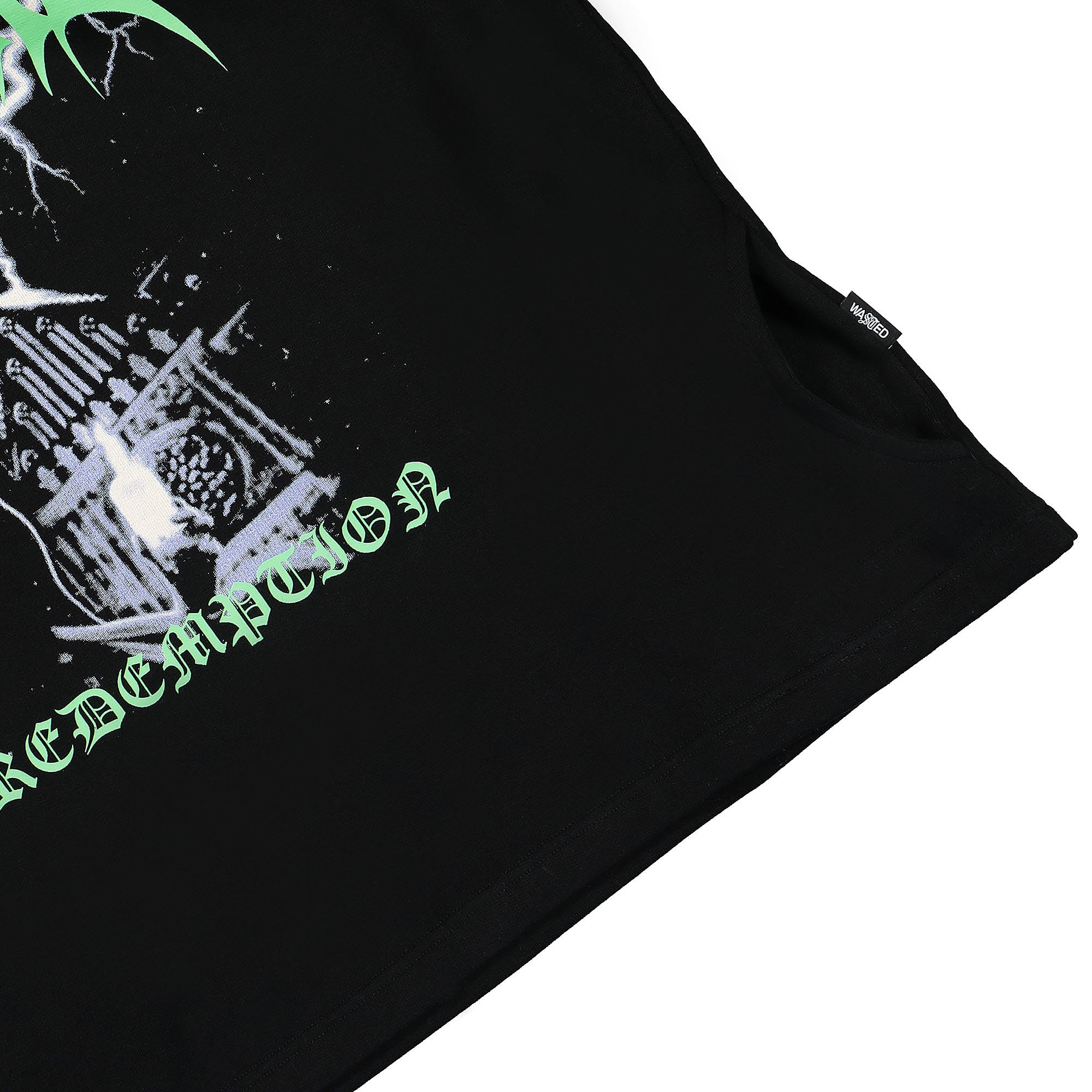 Wasted Paris Redemption Hoodie Ash Grey / Black Hoodies Detailfoto | Overkill