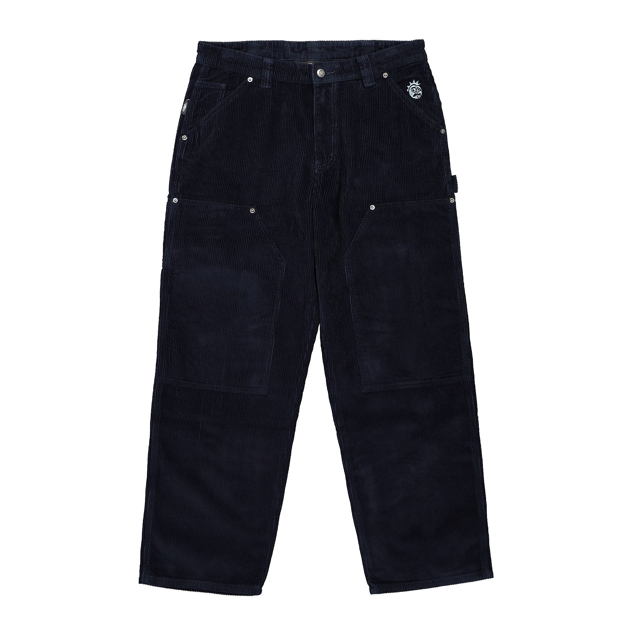 Wasted Paris Hammer Double Knee Corduroy Pant Night Blue Jeans WPHKCP | Overkill