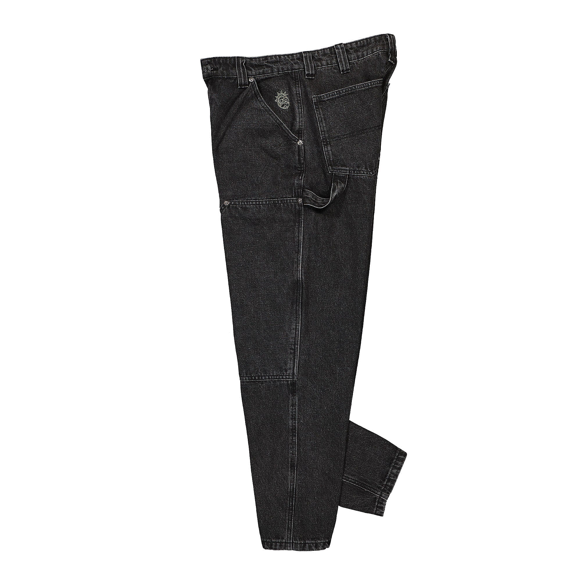 Wasted Paris Hammer Double Knee Pant Faded Black Sweat & Track Pants Close-up | Overkill