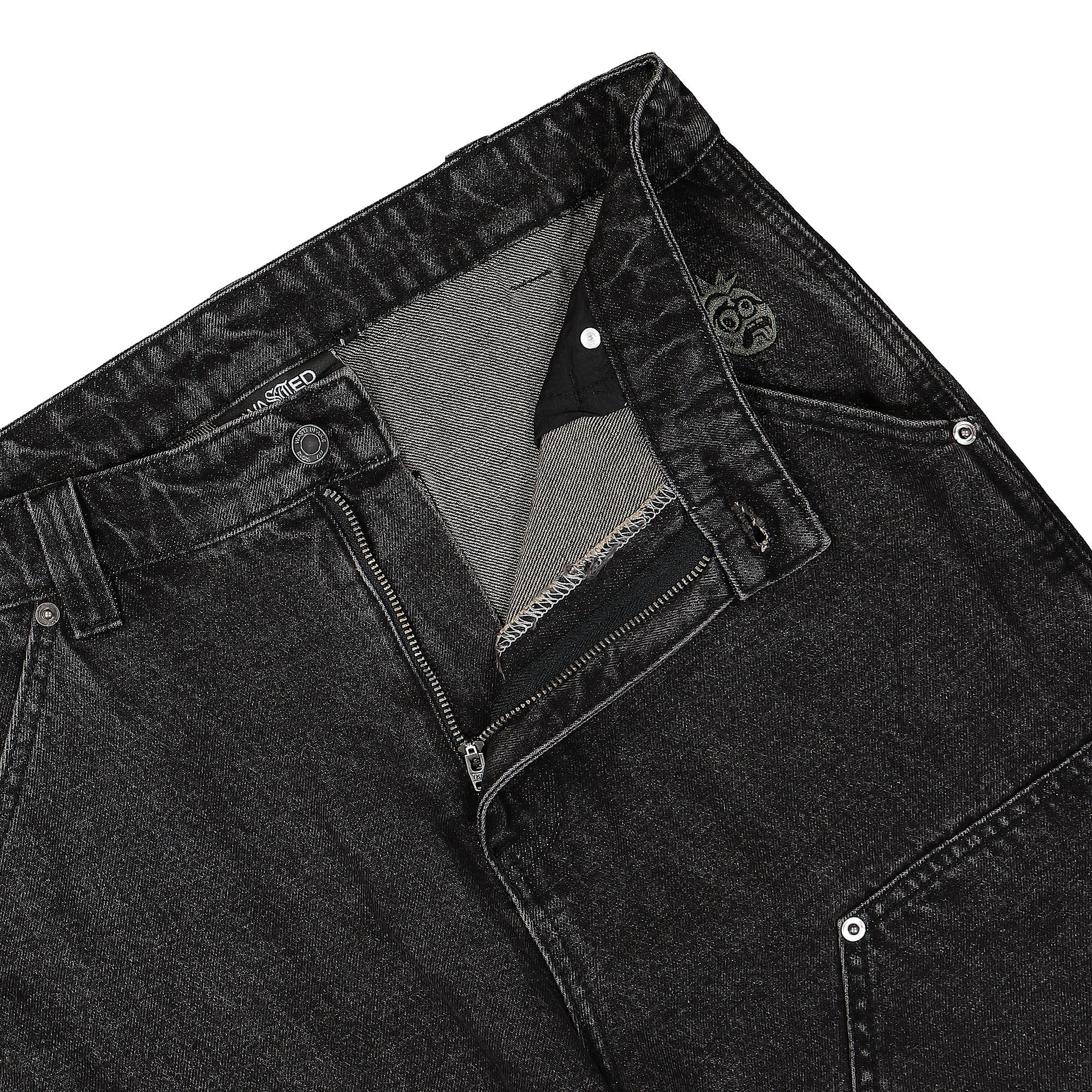 Wasted Paris Hammer Double Knee Pant Faded Black Sweat & Track Pants Detailfoto | Overkill