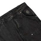 Wasted Paris Hammer Double Knee Pant Faded Black Sweat & Track Pants Detail view 1 | Overkill