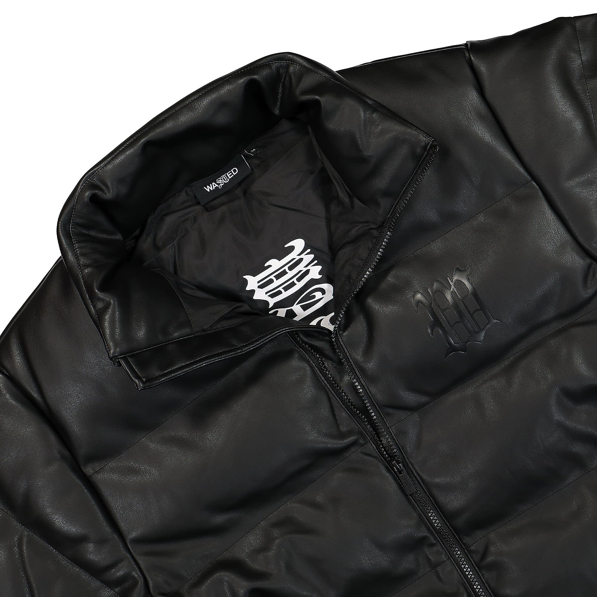 Wasted Paris Puffer Dawn Jacket Black Jackets Material | Overkill