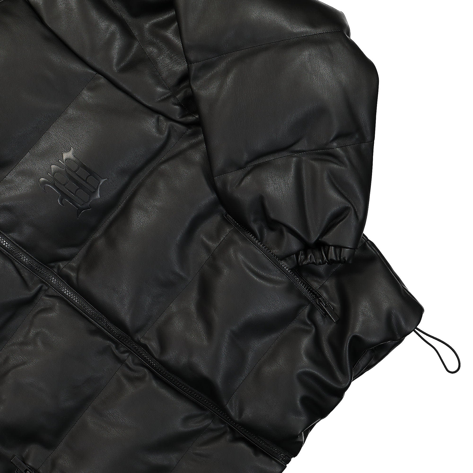 Wasted Paris Puffer Dawn Jacket Black Jackets Detailfoto | Overkill