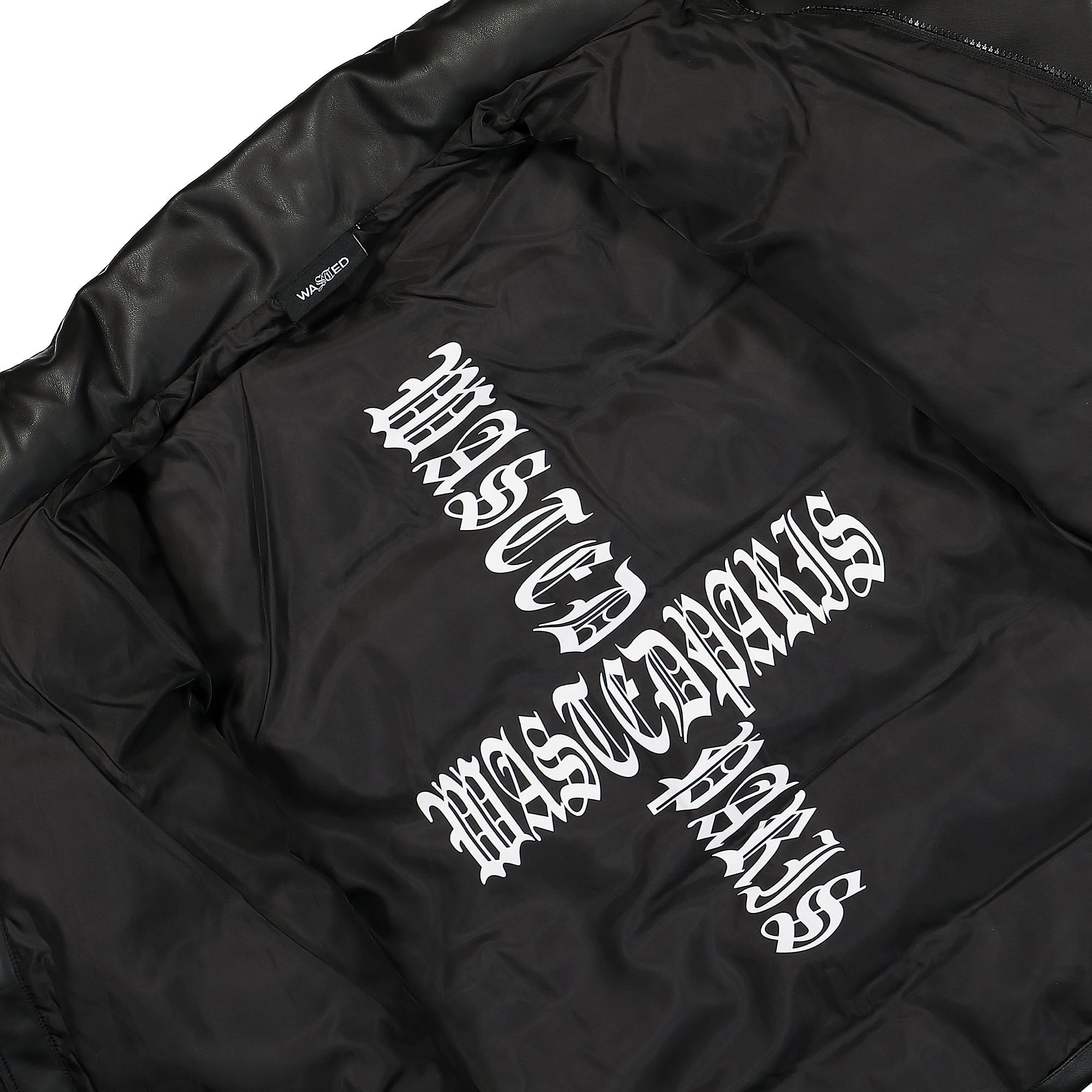 Wasted Paris Puffer Dawn Jacket Black Jackets Detail view 1 | Overkill