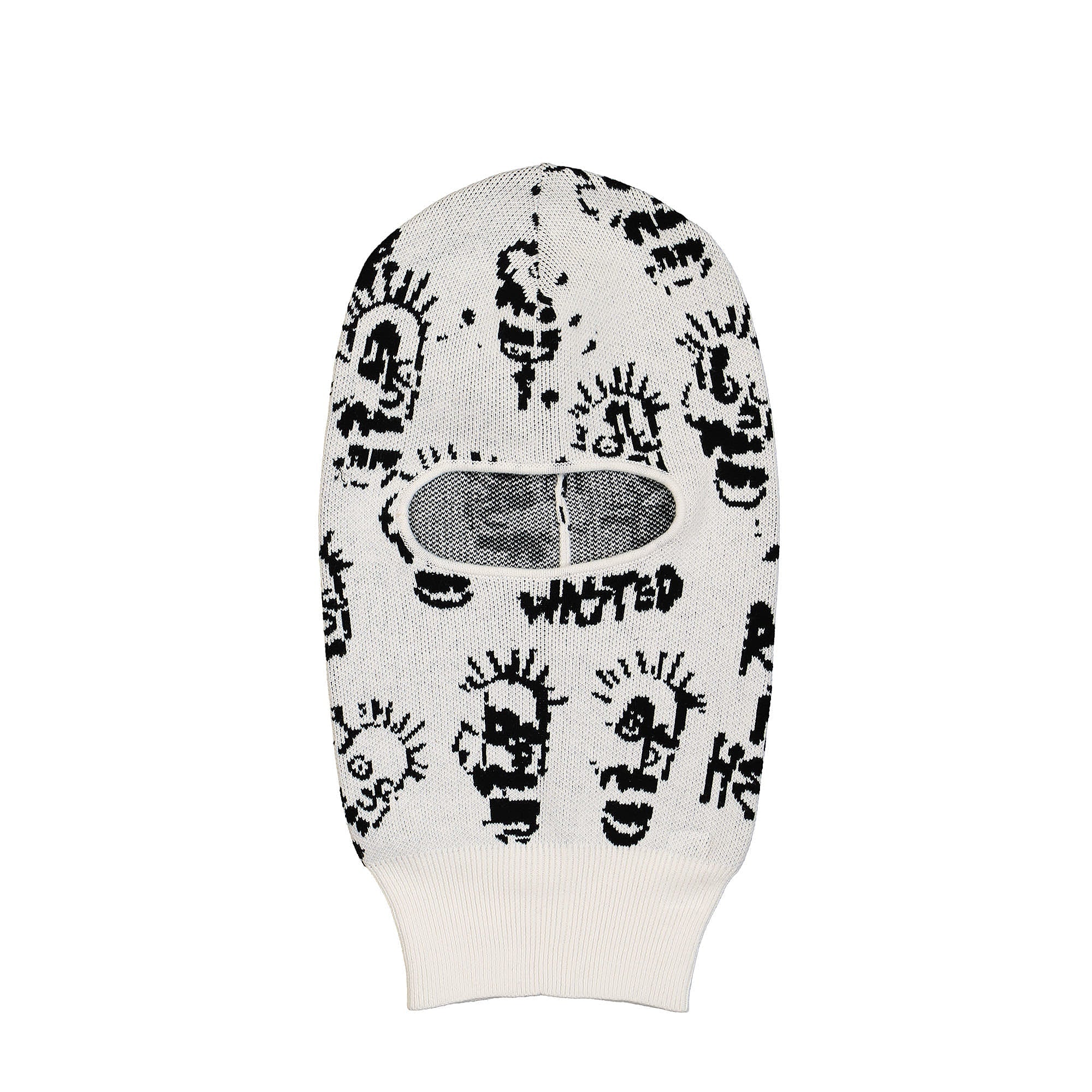 Wasted Paris Ski Mask Skull Hell Beanie White Balaclavas WPSMSH2 | Overkill