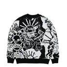 Wasted Paris Damaged Sweater Black Sweatshirts Material | Overkill