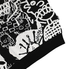 Wasted Paris Damaged Sweater Black Sweatshirts Detailfoto | Overkill