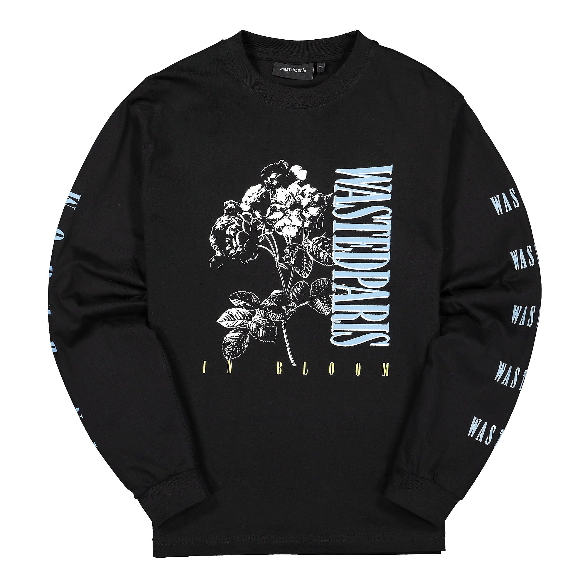 Wasted Paris In Bloom Longsleeve Black Longsleeves  | Overkill