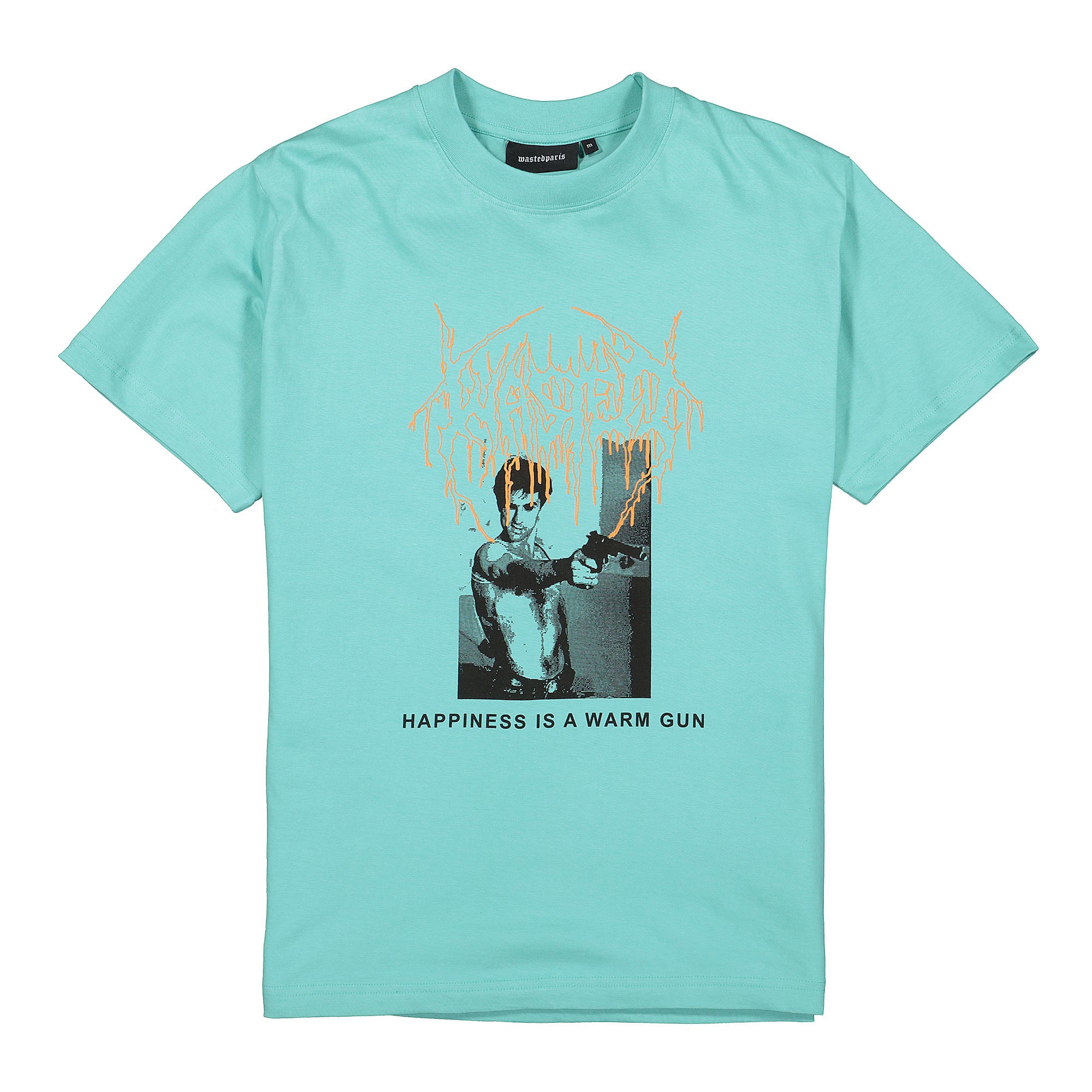 Wasted Paris Warm Gun T-Shirt Mint T-Shirts  | Overkill