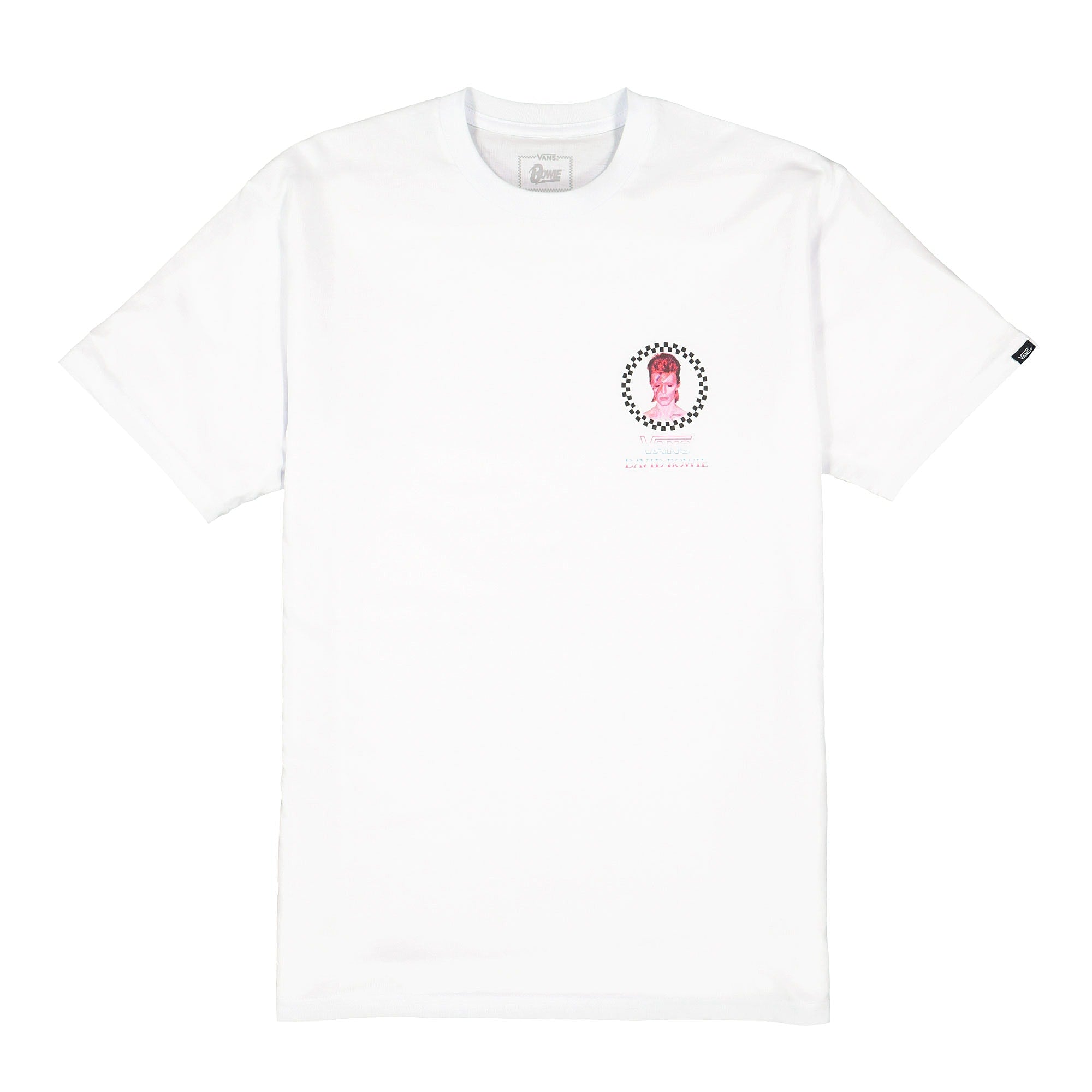 Vans David Bowie x Vans Aladdin Sane Tee White T-Shirts 3WCOWHT | Overkill