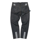 U.P.W.W. waxed work denim pants Blue Jeans Material | Overkill