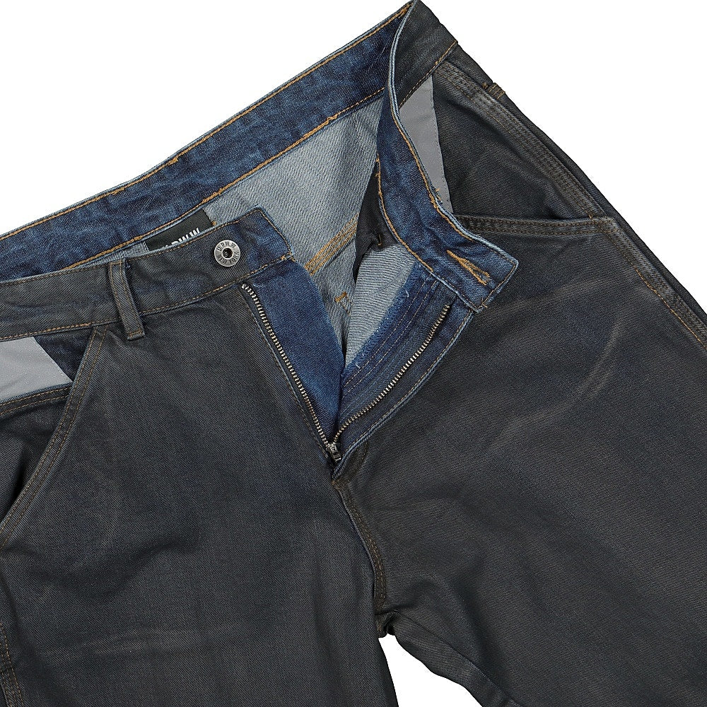 U.P.W.W. waxed work denim pants Blue Jeans Detailfoto | Overkill