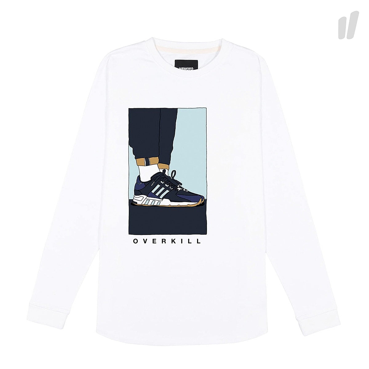 Overkill WeMoto Overkill Longsleeve 200 White Longsleeves 91252 | Overkill