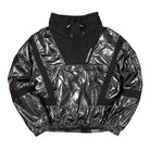 New Balance Athletics Select Metallic Windbreaker Black / Magnet Windbreaker WJ93502BKM | Overkill