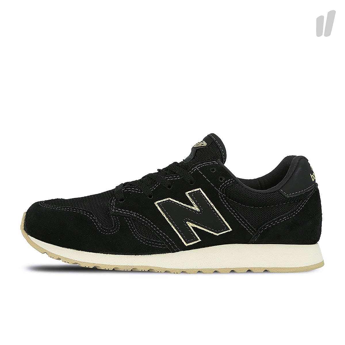 New Balance wl 520 mr Black Sneakers 603561-50-8 | Overkill