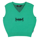 Wasted Paris Wmns Mortem Sweater Vest Spring Green Sweater Vests WPWMSV | Overkill