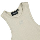 Wasted Paris Wmns Lena Tank Top Sand Tops Close-up | Overkill