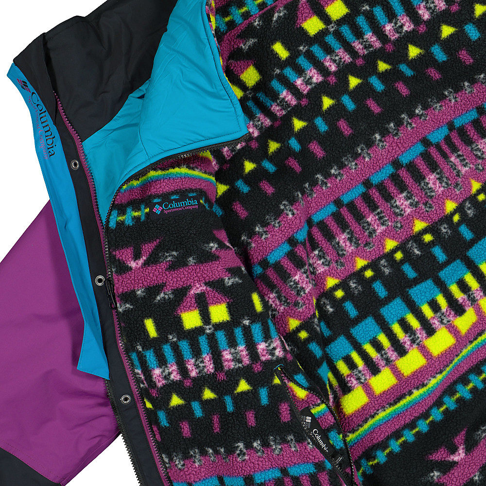 Columbia Powder Keg I/C Parka (1916801010 ) Black / Plum Parkas Detail view 1 | Overkill