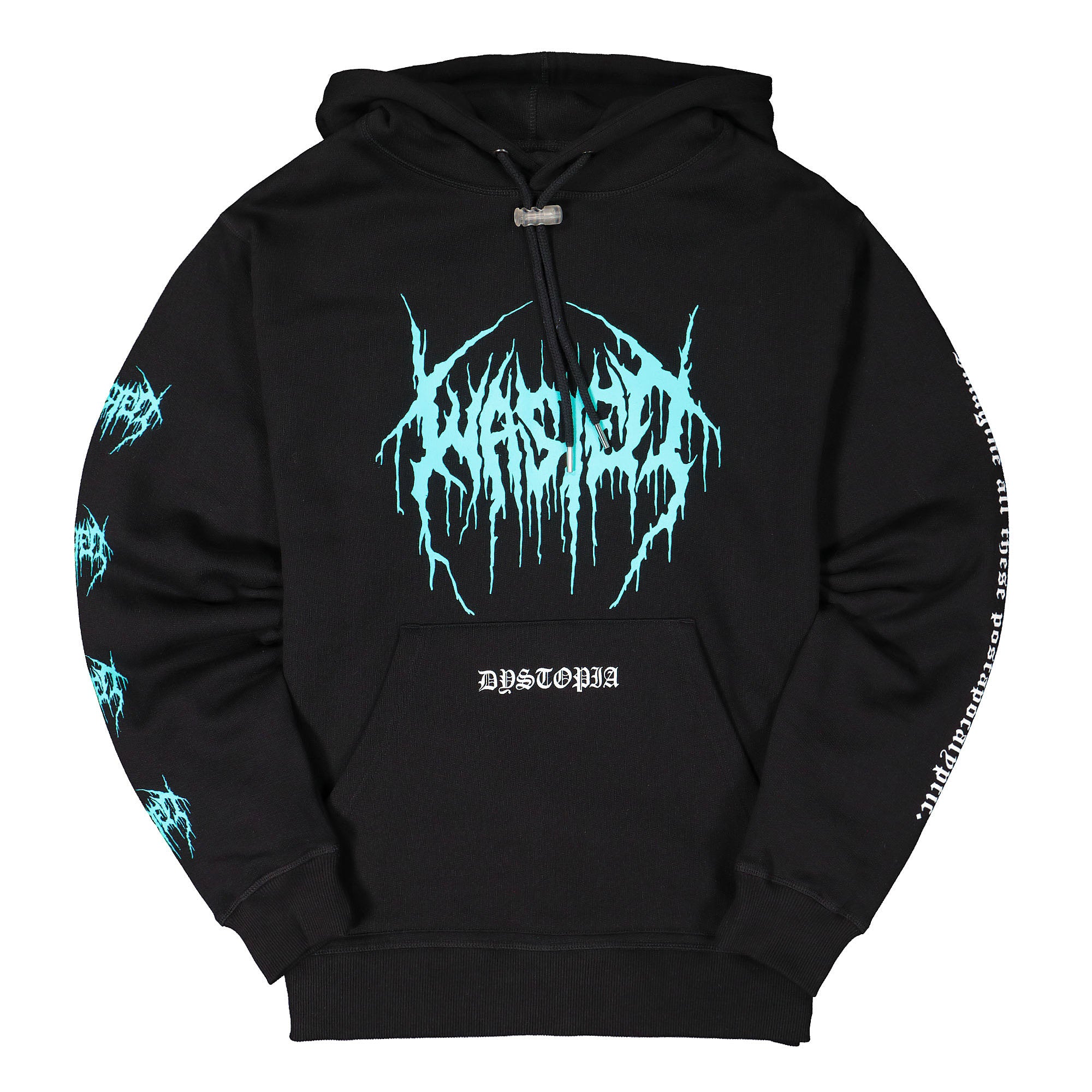 Wasted Paris Dystopia Hoodie Black Hoodies  | Overkill