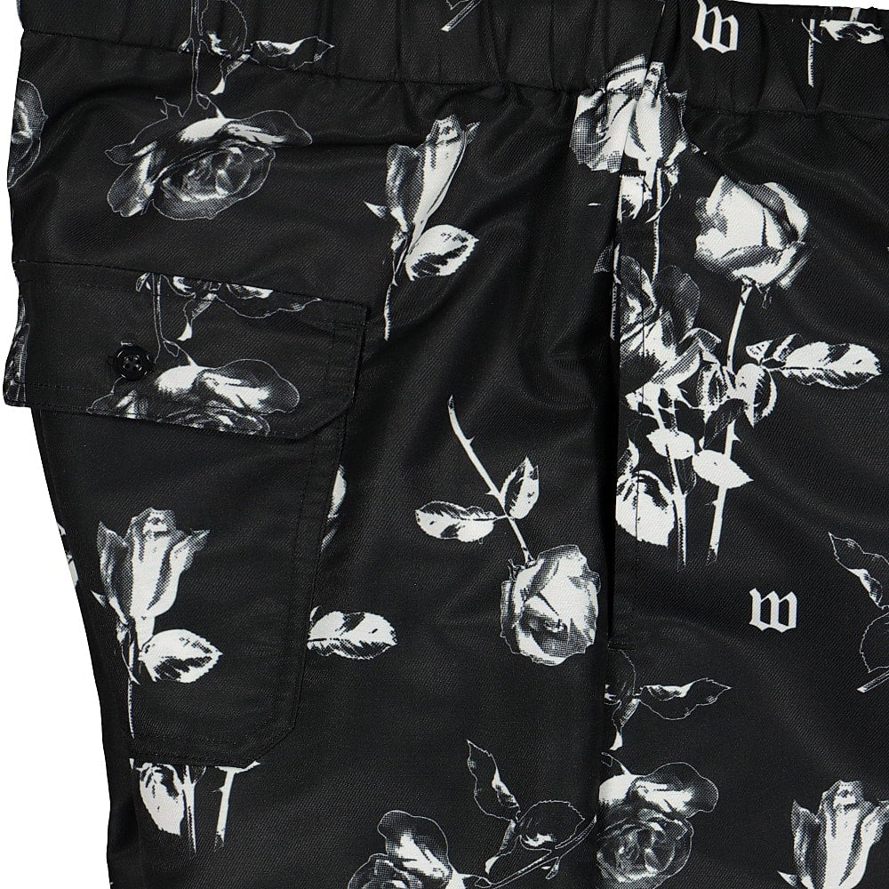Wasted Paris Allover Charming Short Black Shorts Detailfoto | Overkill