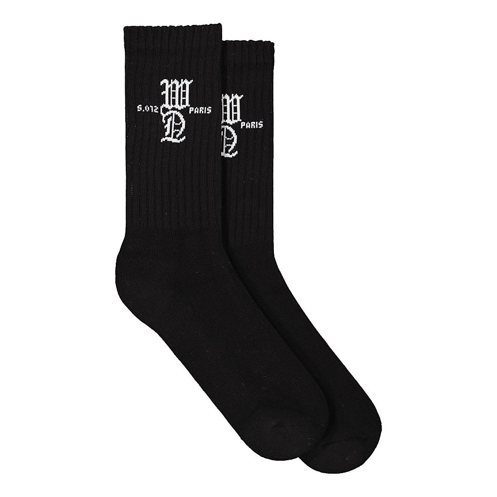 Wasted Paris Signature Socks Black Socks WPSS | Overkill