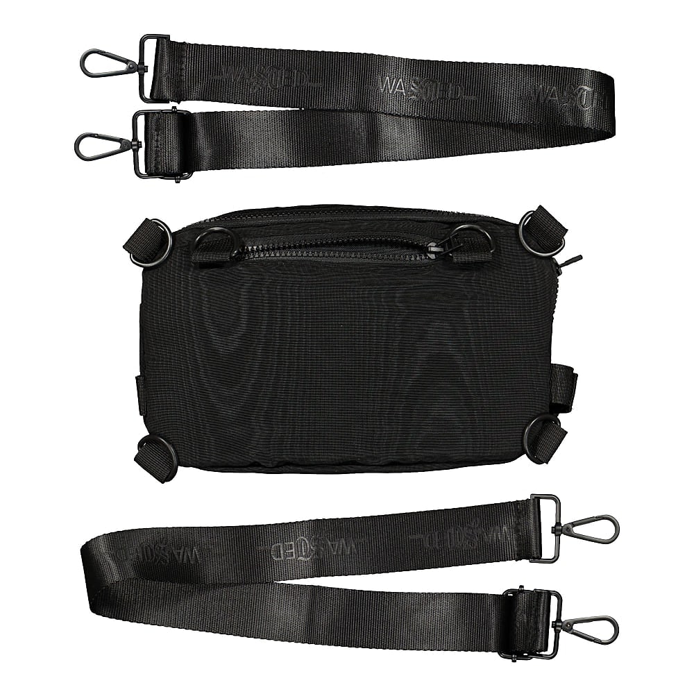 Wasted Paris Basswood Travel Bag Black Shoulder & Cross Body Bags  Material | Overkill