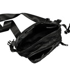 Wasted Paris Basswood Travel Bag Black Shoulder & Cross Body Bags Close-up | Overkill