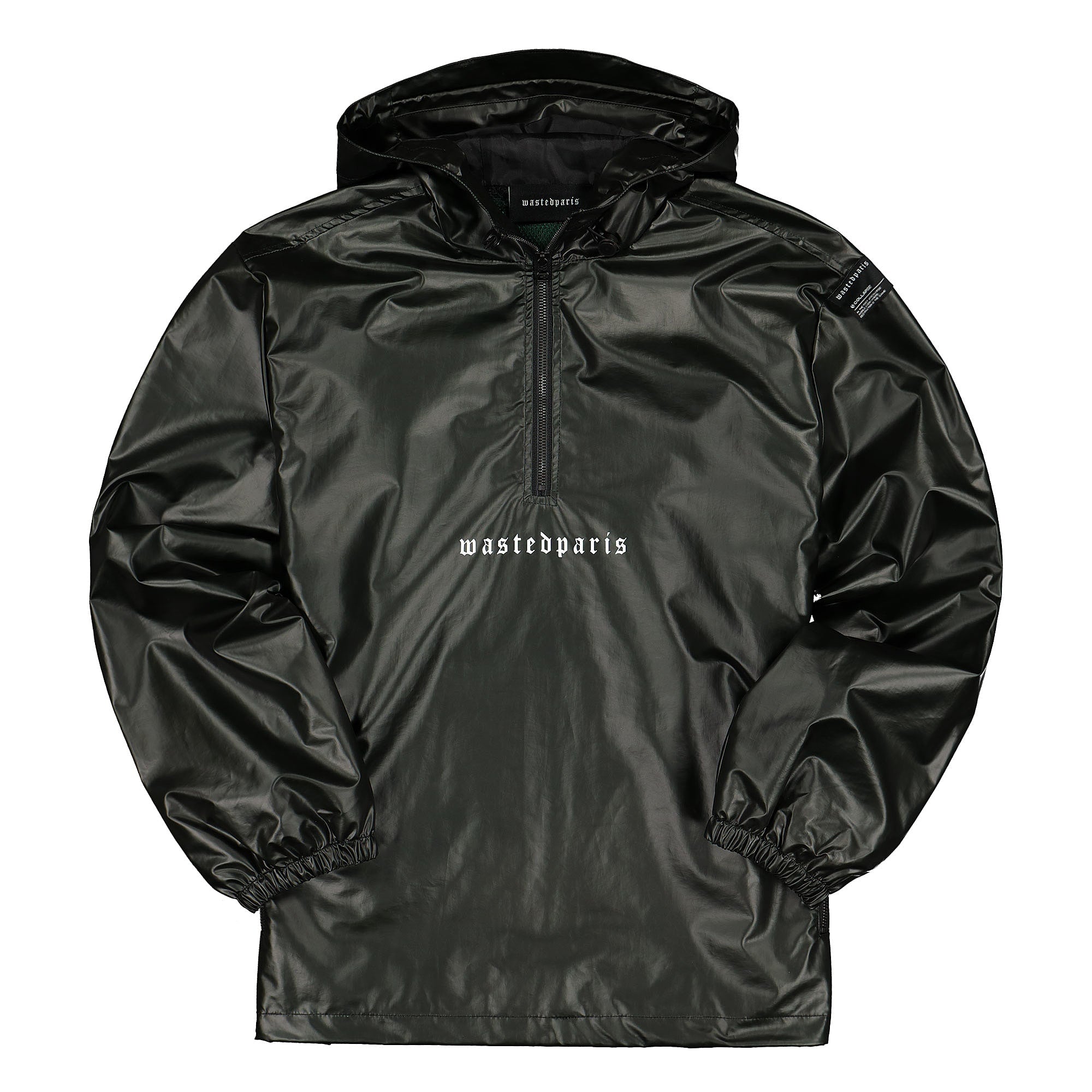 Wasted Paris Heat Windbreaker Black / Green Windbreaker  | Overkill