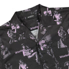 Wasted Paris Allover Miami Shirt Black Shirts Close-up | Overkill