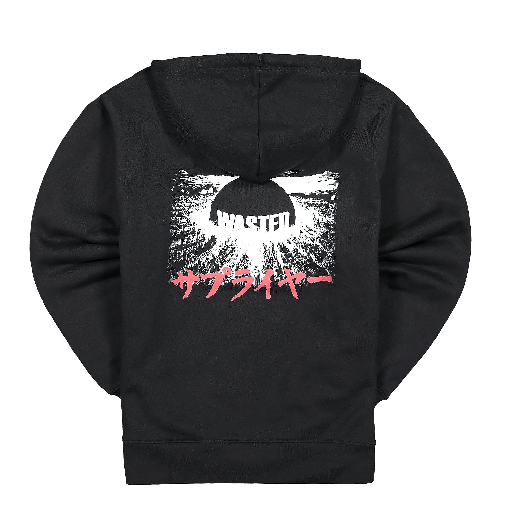 Wasted Paris Supplier x Wasted Paris Chill Blast Hoodie Black Hoodies Material | Overkill