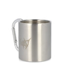 Wasted Paris Camping Carabiner Mug Chrome Mugs & Bottles  Material | Overkill