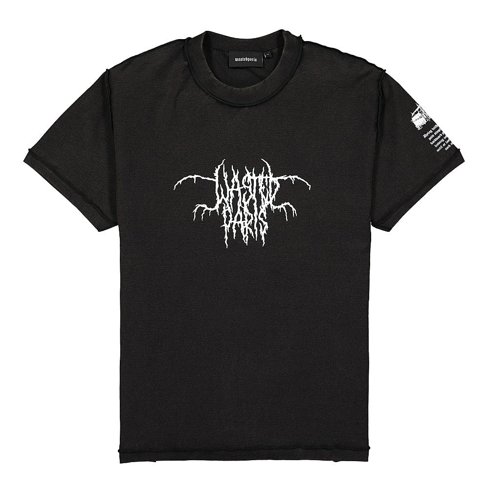Wasted Paris Cult Faded Tee Black T-Shirts WPCFT | Overkill