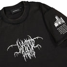 Wasted Paris Cult Faded Tee Black T-Shirts Close-up | Overkill