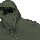 Wasted Paris Essential Hoodie Slate Green Hoodies Close-up | Overkill