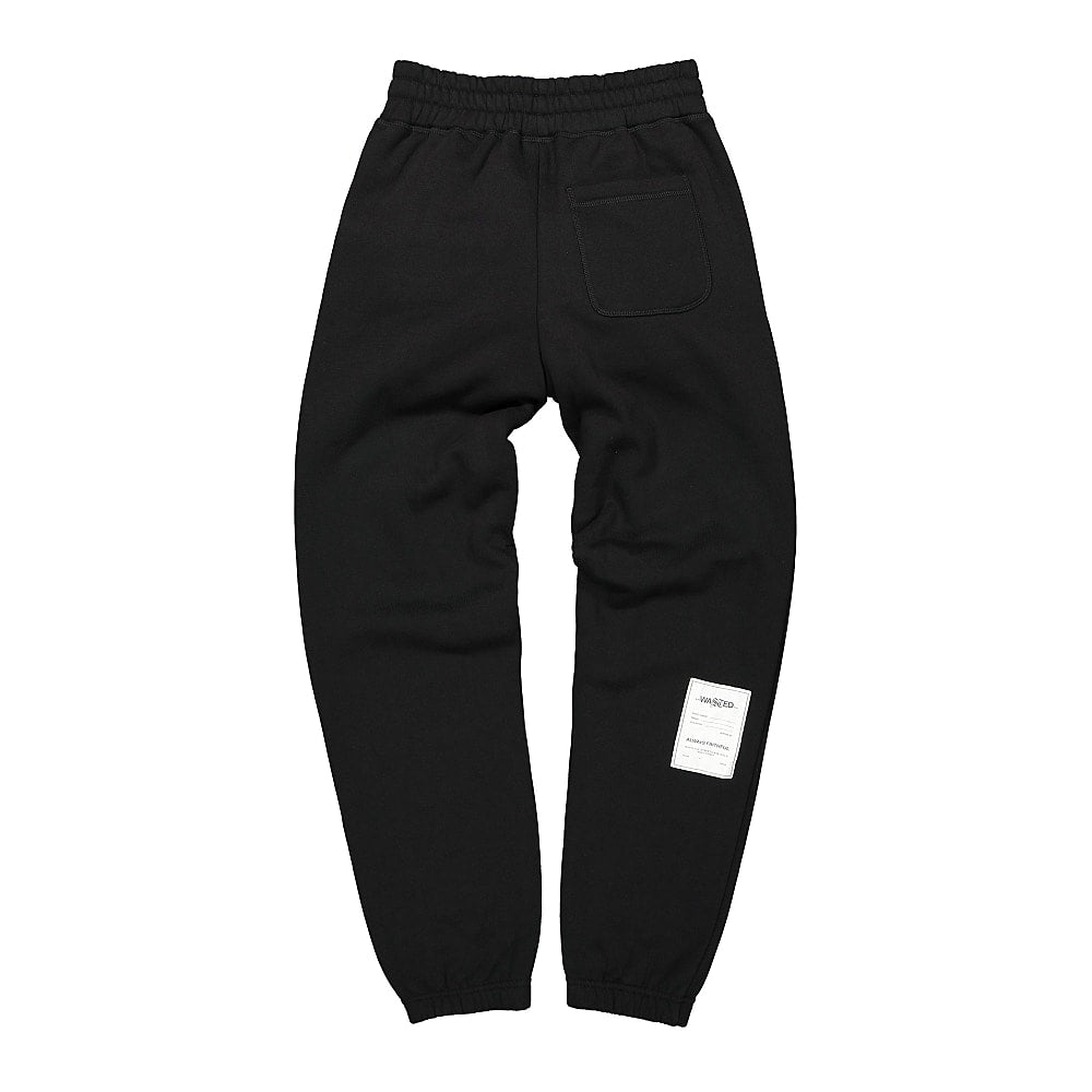 Wasted Paris Essential Jogging Pant Black Sweat & Track Pants Material | Overkill