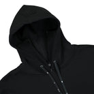 Wasted Paris Essential Hoodie Black Hoodies Close-up | Overkill
