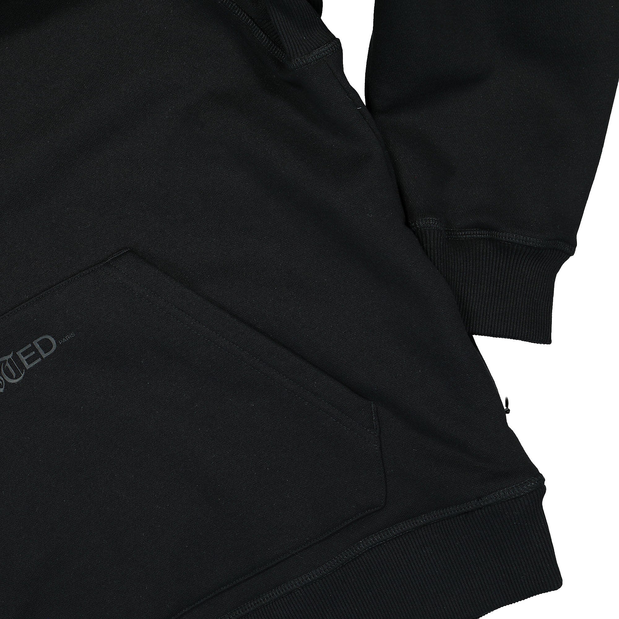 Wasted Paris Essential Hoodie Black Hoodies Detailfoto | Overkill