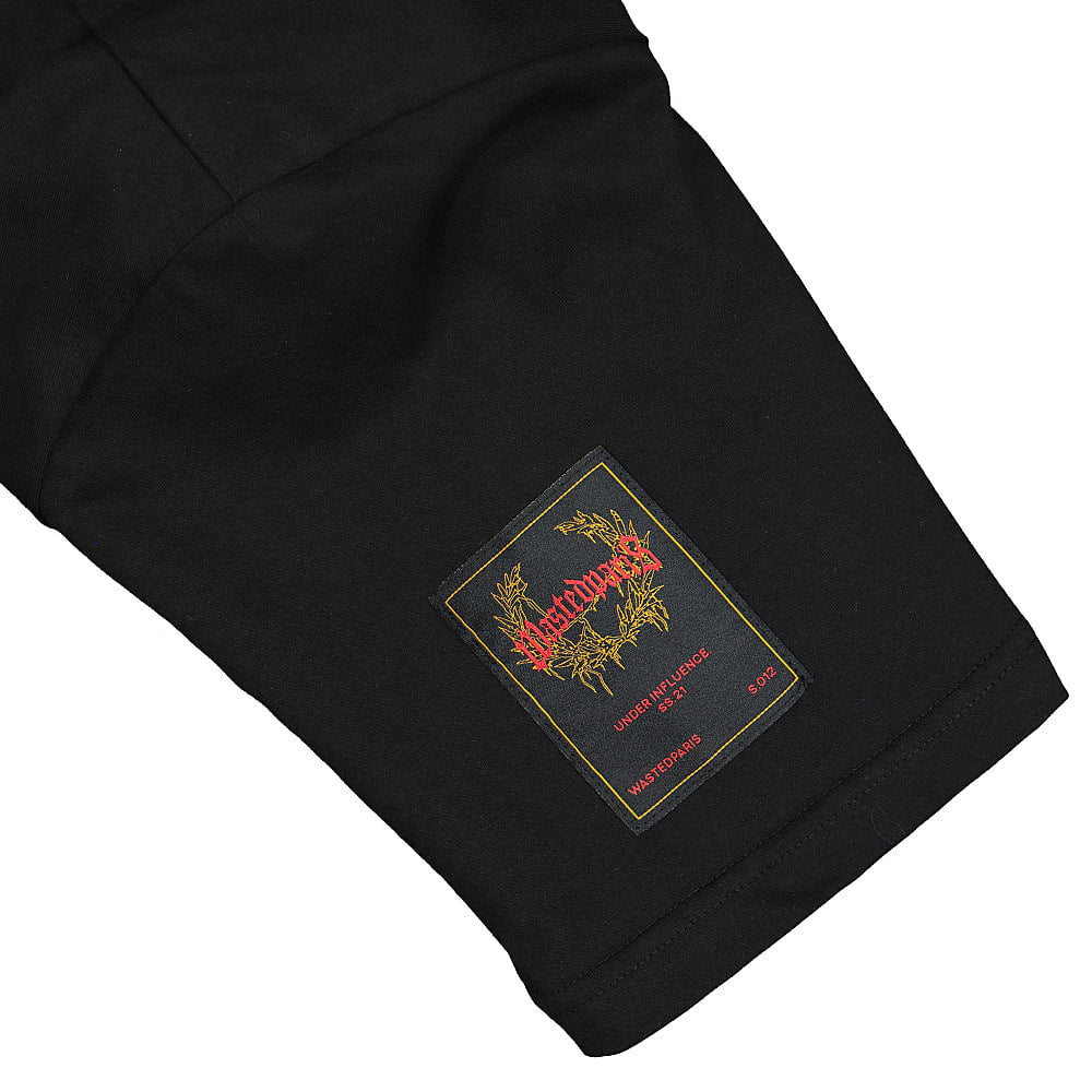Wasted Paris Essential Tee Black 2 T-Shirts Detailfoto | Overkill