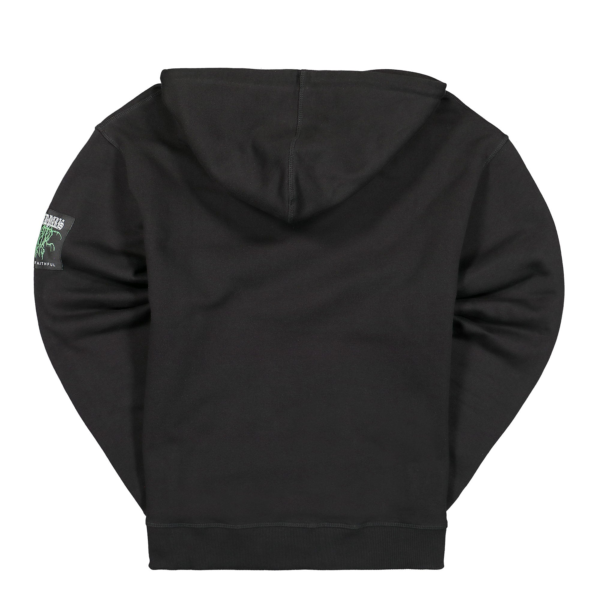 Wasted Paris Fire Cult Hoodie Black Hoodies Material | Overkill