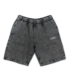Wasted Paris Faded Signature Short Faded Black Shorts WPFSS | Overkill