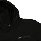 Wasted Paris Glory Mask Hoodie Black Hoodies Close-up | Overkill