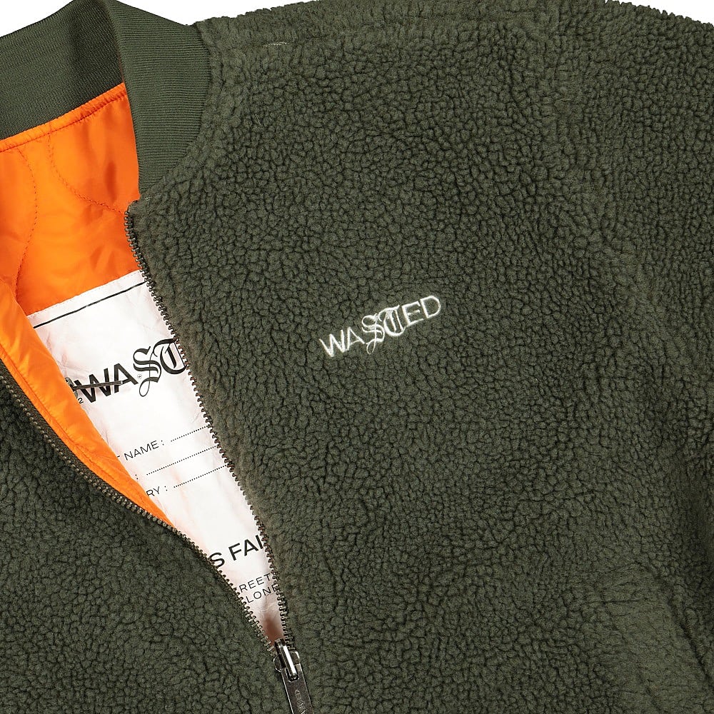 Wasted Paris Gavin Reversible Jacket Slate Green Jackets Detail view 1 | Overkill