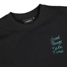 Wasted Paris Good Things T-Shirt Black T-Shirts Close-up | Overkill