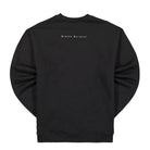 Wasted Paris Kingdom Crew Neck Black Sweatshirts Material | Overkill