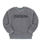 Wasted Paris Kingdom Sherpa Crew Neck Dark Grey Sweatshirts FW2122 | Overkill