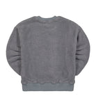 Wasted Paris Kingdom Sherpa Crew Neck Dark Grey Sweatshirts Material | Overkill