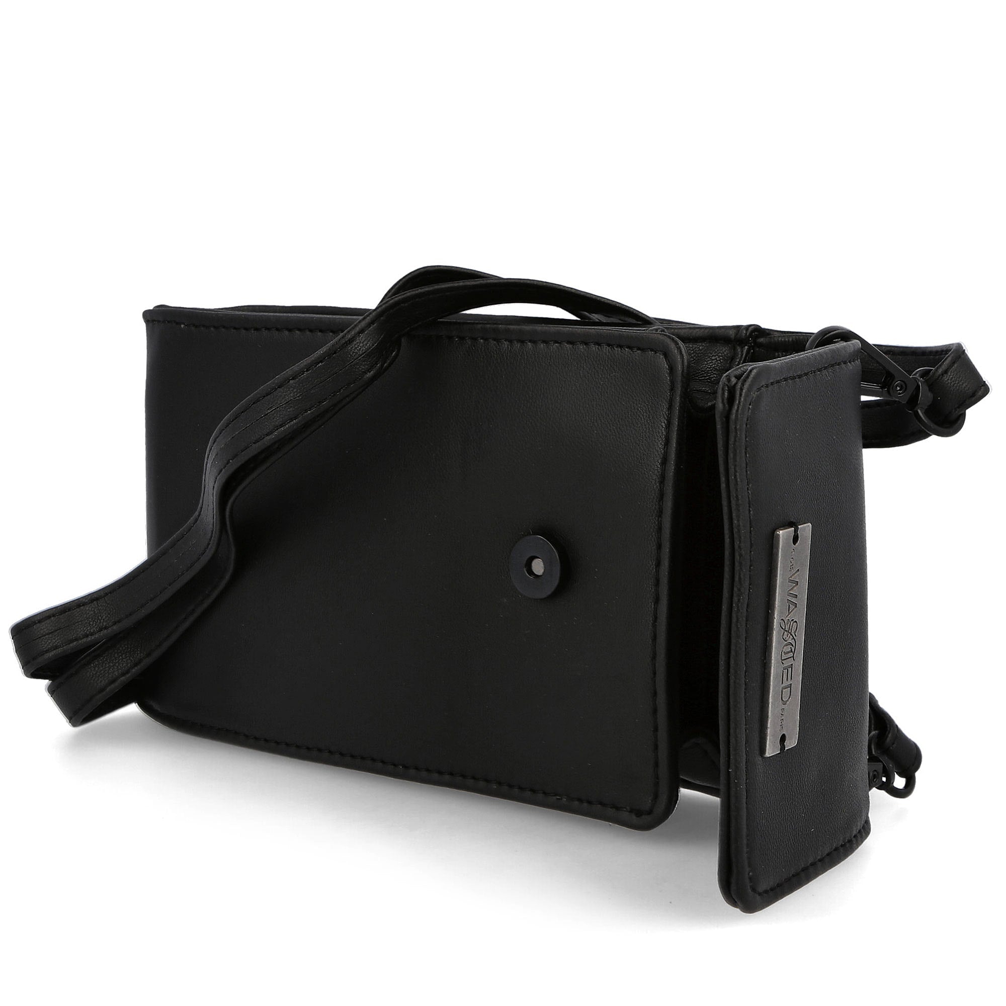 Wasted Paris Leather Pouch Bag Black Wallets & Cases Detail view 2 | Overkill